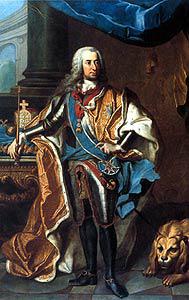 George Desmarees Kurfurst Karl Albrecht als Kaiser Karl VII. oil painting image